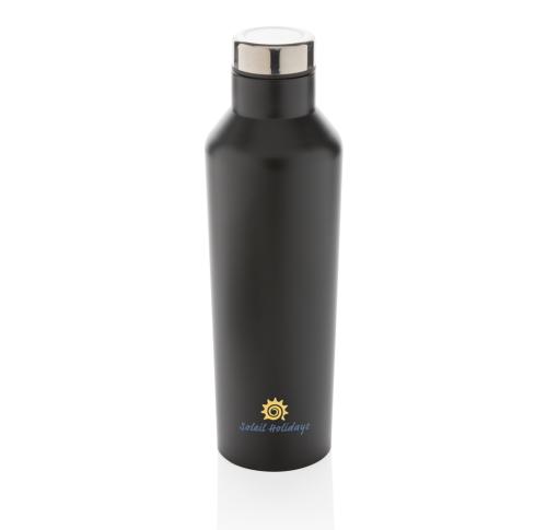 Branded Modern Insulated Stainless Steel Water Bottles - Black