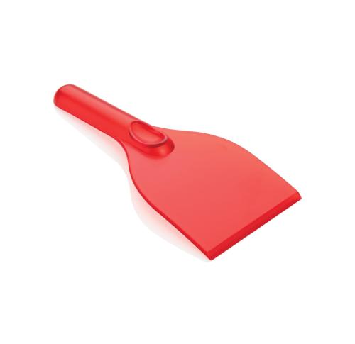 Custom Printed Red Plastic Car Ice Scrapers