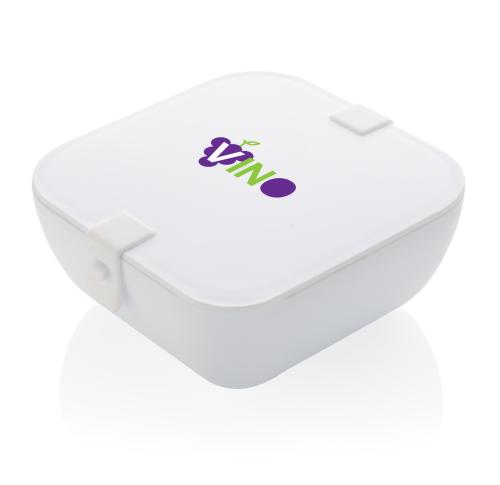 Promotional Branded PP Lunch Boxes Square Dishwasher Safe