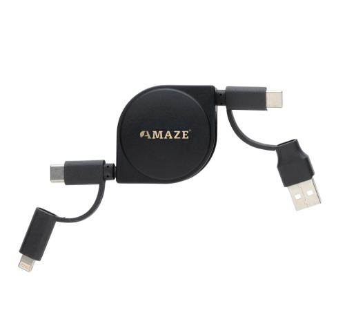 RCS standard recycled plastic and TPE 6-in-1 cable