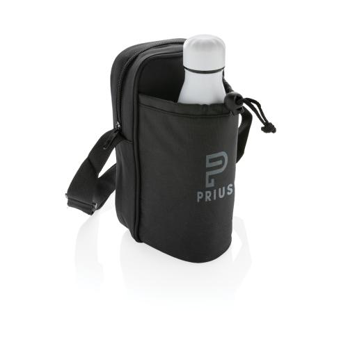 Printed Black Tierra Shoulder Cooler Sling Bags