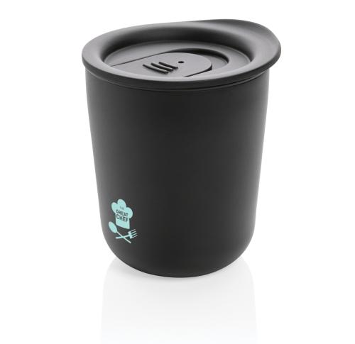 Simplistic Antimicrobial Coffee Tumbler - Black