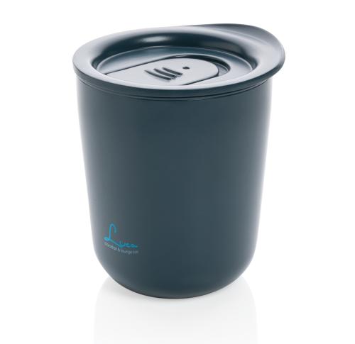 Simplistic Antimicrobial Coffee Tumbler - Blue