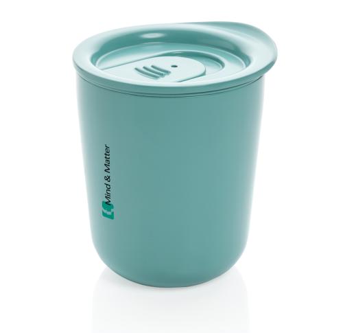 Simplistic Antimicrobial Coffee Tumbler - Green
