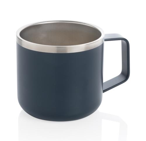 Promotional Stainless Steel Camp Mugs - Blue