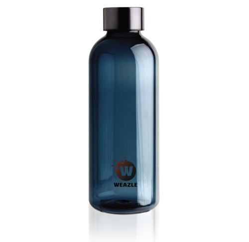 Leakproof water bottle with metallic lid