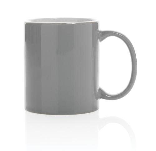 Branded Ceramic Classic Mugs 350ml - Grey