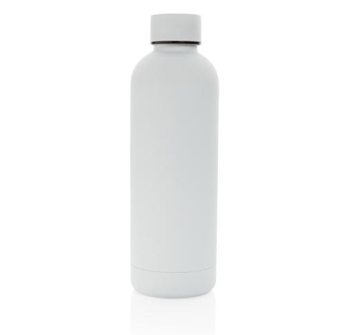 Branded Stainless Steel Metal Insulated Water Bottles White