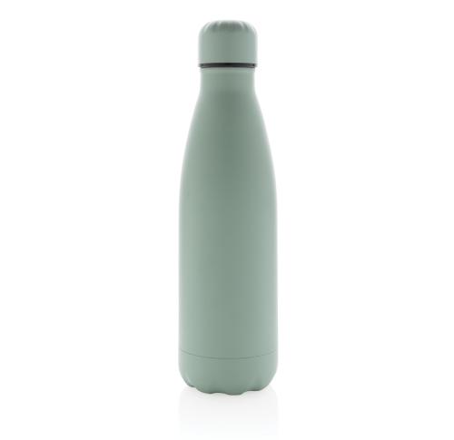 Promotional Branded Solid Colour Vacuum Stainless Steel Bottles 500 Ml - Green
