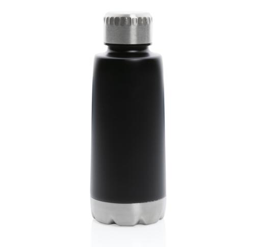 Promotional Stainless Steel Metal Leakproof Vacuum Bottle 350ml Black