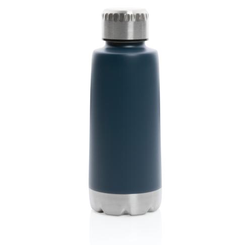 Promotional Stainless Steel Metal Leakproof Vacuum Bottle 350ml  Blue