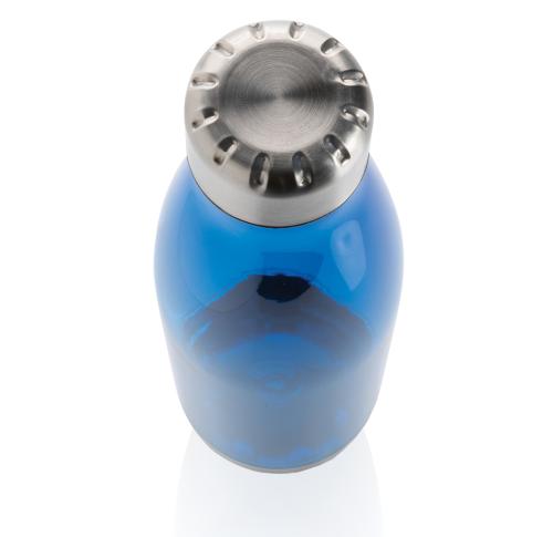 Leakproof water bottle with stainless steel lid