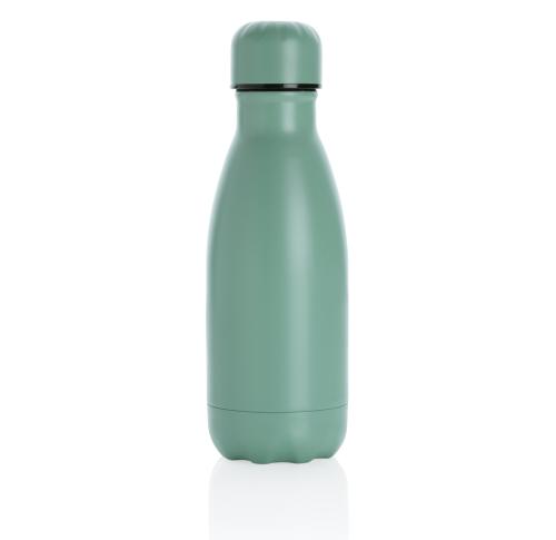 Promotional Printed Solid Colour Vacuum Stainless Steel Bottle 260ml - Green