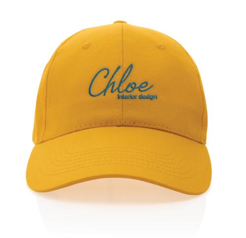 Impact 6 panel 190gr Recycled cotton cap with AWARE™ tracer