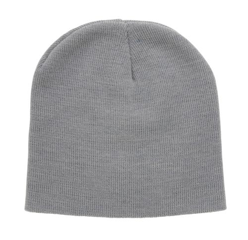 Classic Embroidered Beanie With Polylana® - Grey Impact AWARE™ 