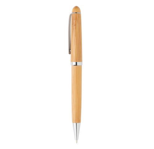 Promotional Logo Bamboo Pens In Gift Boxes
