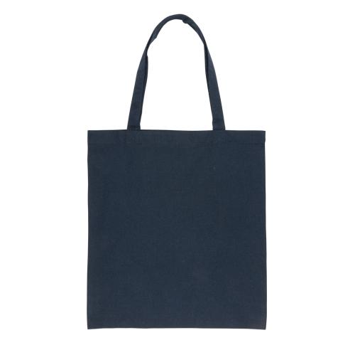 Printed Eco Recycled Cotton Tote 145g Impact AWARE™ - Navy Blue