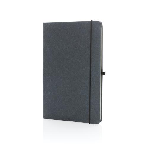 Branded Recycled Leather Hardcover Eco Notebooks A5