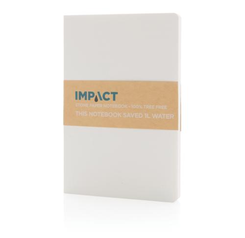 Branded Softcover Stone Paper Notebooks A5 White