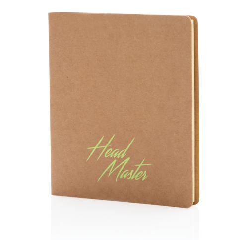 Kraft sticky notes booklet