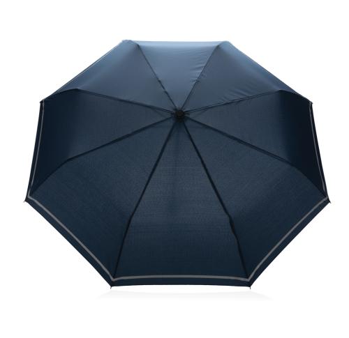 Printed Recycled Mini Reflective Umbrellas 20.5