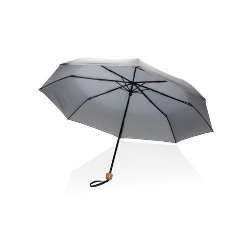 Printed Recycled Bamboo Mini Umbrella 20.5