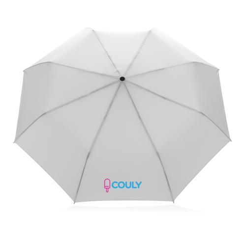 Printed Recycled Bamboo Mini Umbrella 20.5