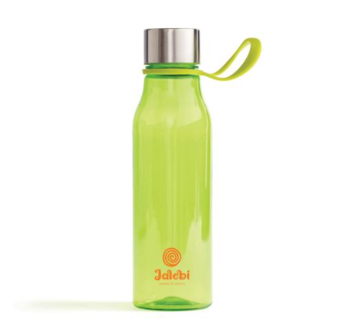 Custom Printed Tritan SportsWater Bottle - Lime Green
