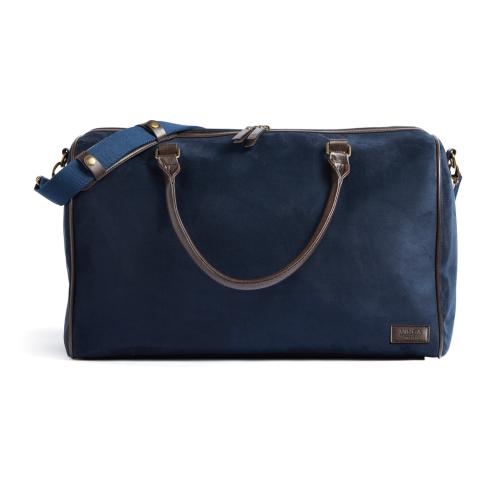 Custom Luxury Weekend Overnight Bags VINGA Hunton Blue