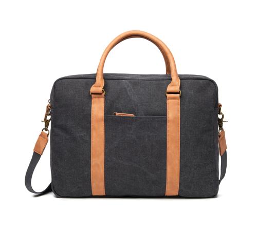 Custom Printed Luxury Canvas Computer Bags VINGA Bosler 