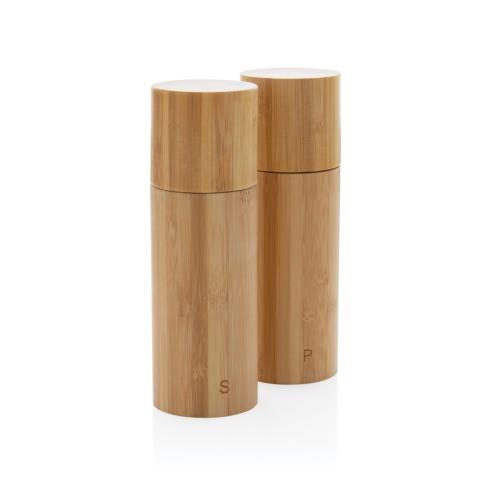 Ukiyo bamboo salt and pepper mill set