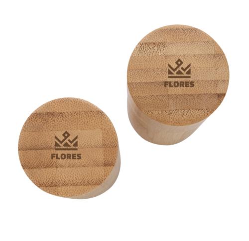 Ukiyo bamboo salt and pepper mill set