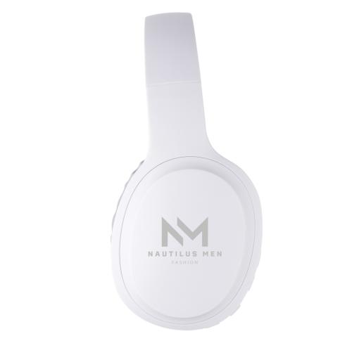 White Wireless Headpones Printed Urban Vitamin 