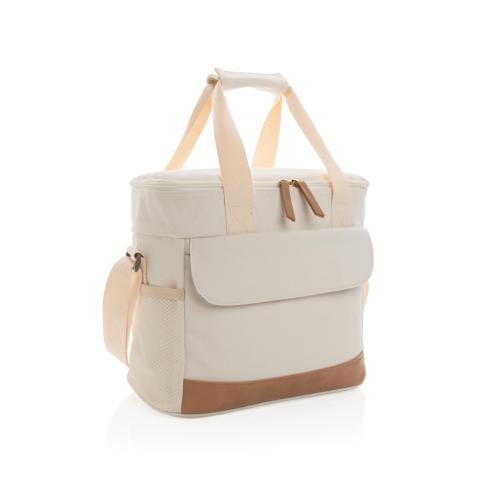 Luxury Printed Cooler Bags Cream Impact AWARE™ 16 Oz. Rcanvas 