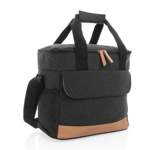 Luxury Promotional Cooler Bags Black Impact AWARE™ 16 Oz. Rcanvas 