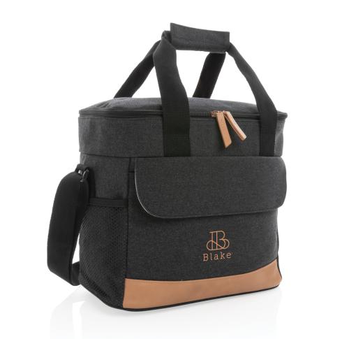 Luxury Promotional Cooler Bags Black Impact AWARE™ 16 Oz. Rcanvas 