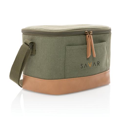 Promotional Printed Six Can Cooler Bags Green Impact AWARE™ 16 Oz. Rcanvas 