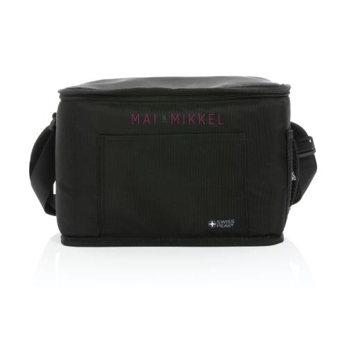 Printed Logo Swiss Peak AWARE™ 1200D Deluxe 8 Can Cooler Bags