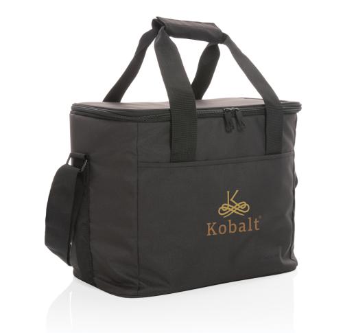 Custom Printed Premium Large Cooler Bags Black Impact AWARE™