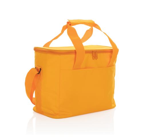 Printed Large Cooler Bags Orange Impact AWARE™ 