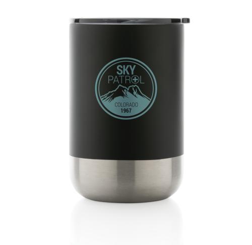 Recycled Stainless Steel Insultated  Tumbler Black 360ml