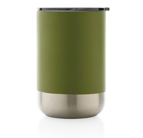 Custom Recycled Stainless Steel Insulated Coffee Tumbler Green