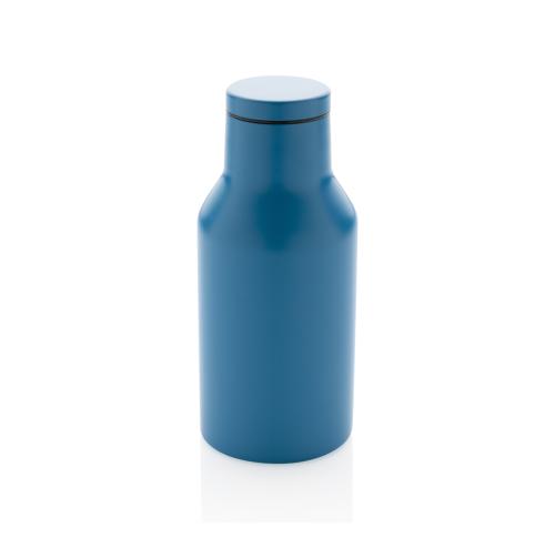 Custom RCS Recycled Stainless Steel Compact Bottle - Blue