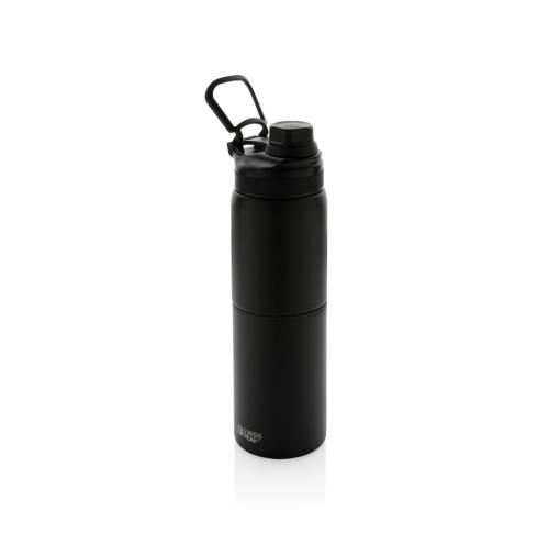 Swiss Peak  2-in-1 SS bottle with handle