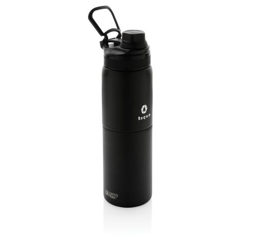 Swiss Peak  2-in-1 SS bottle with handle