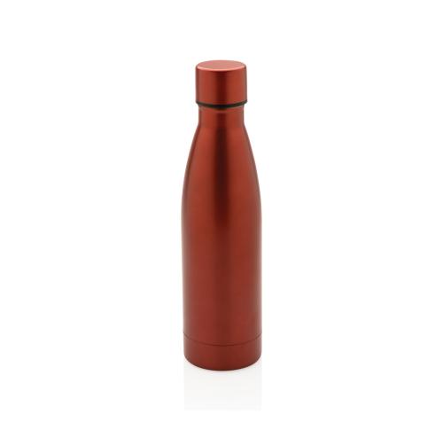 Promotional RCS Recycled Stainless Steel Solid Vacuum Bottle - Red