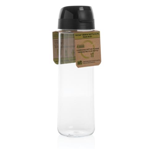 Promotional Printed Tritan™ Renew Bottle 0,75L Made In EU Black