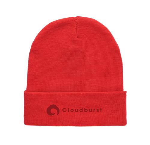 Custom Beanie Impact AWARE™ Polylana®  Red