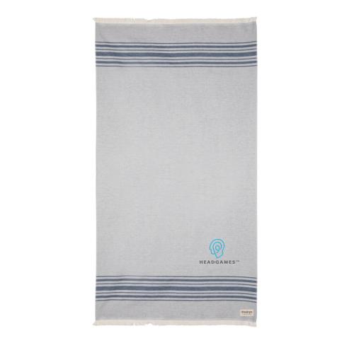 Ukiyo Yumiko AWARE™ Hammam Towel 100 X 180cm Navy