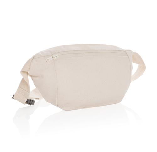 Custom 285gsm Recycled Canvas Hip Waist Bags Undyed - Cream Impact AWARE™ 